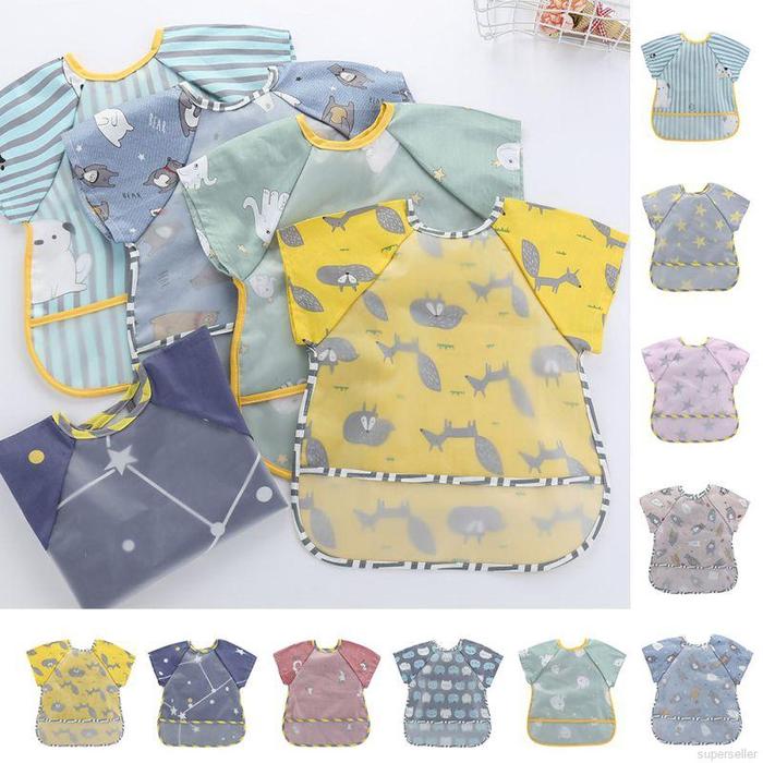 Superseller Unisex Infant Toddler Baby Smock Feeding