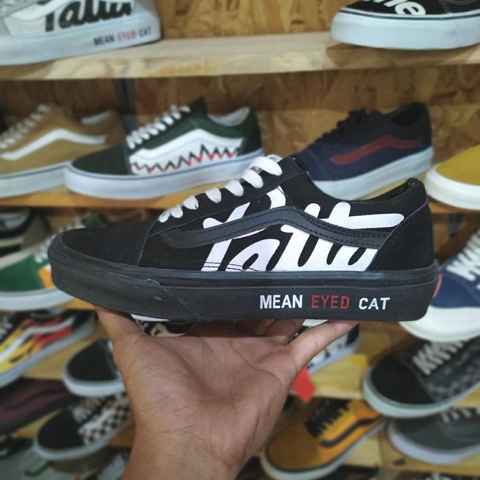 Sepatu Vans Oldskool Patta Black