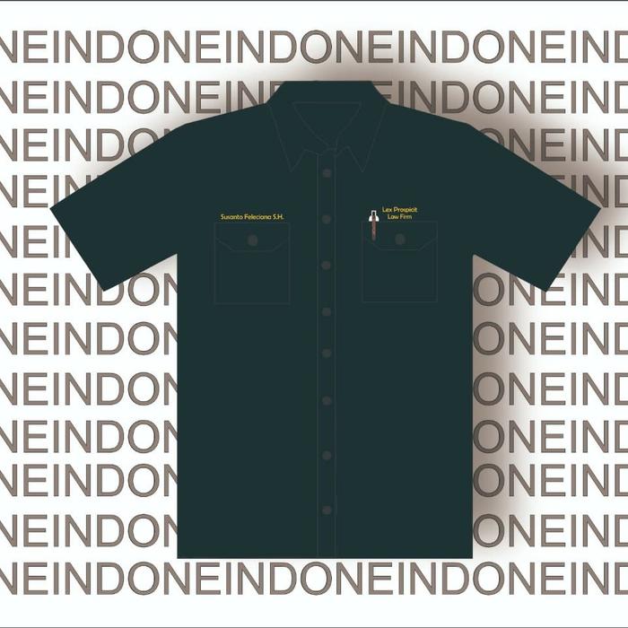 Kemeja KONVEKSI Seragam Custom bahan Drill/Oxford/Tropical/Taipan
