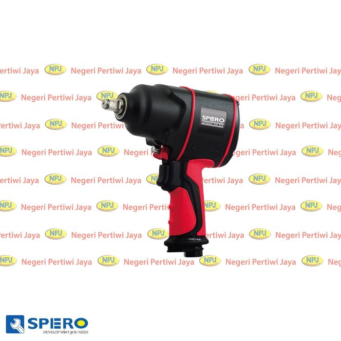 Spero Heavy Duty Air Impact 1/2 Inch - Alat Buka Baut Roda