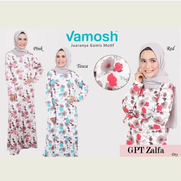Vamosh GPT Gamis Payung Jersey Juwita Amara Amaris Puspita Zalfa
