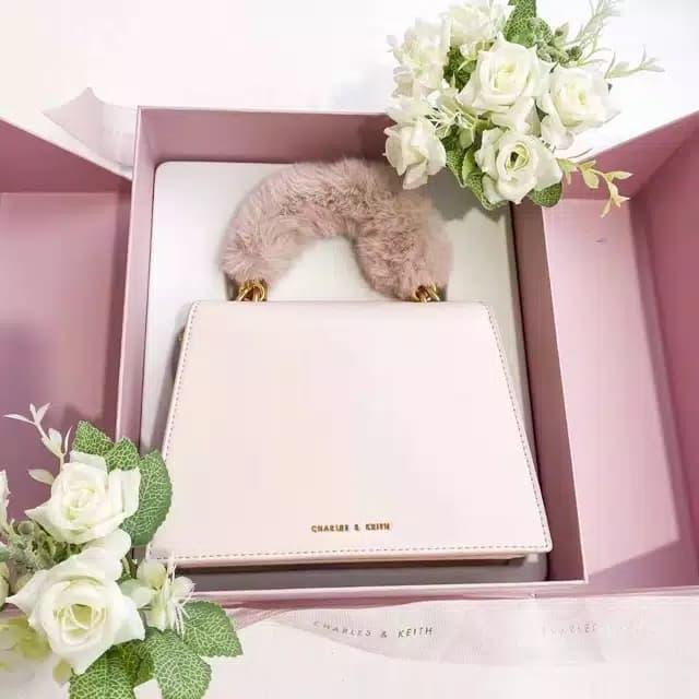 GIFT SET CK RIBBON BULU BAG + BOX