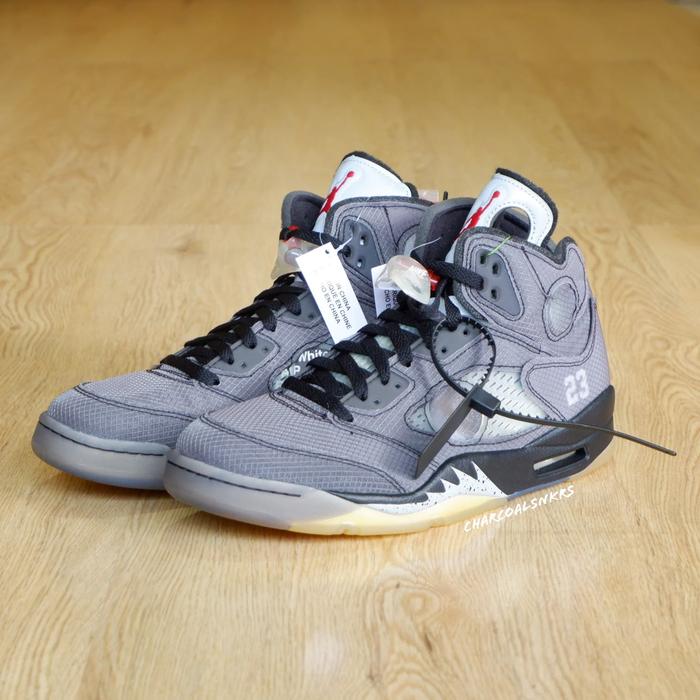 Off-White x Air Jordan 5 Retro "Black"