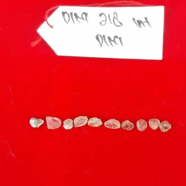 DlM218NT BERLIAN PERMATA BATU INTAN ANTIK ASLI NATURAL MURNI ALAMI GEM