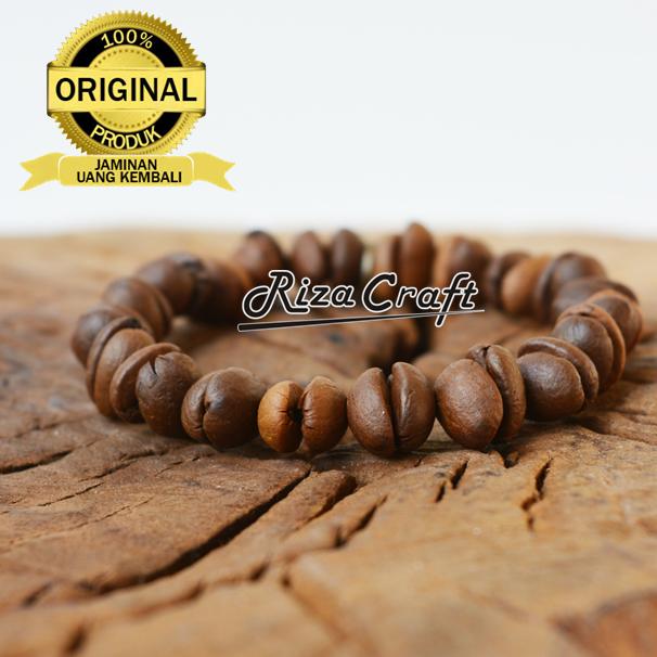 Gelang Biji Kopi Arabika Arabica Asli Wangi Natural Kualitas Terbaik