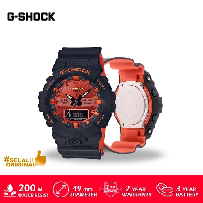 Casio G-Shock GA-800BR-1ADR / GA800BR1ADR /GA-800BR ORIGINAL
