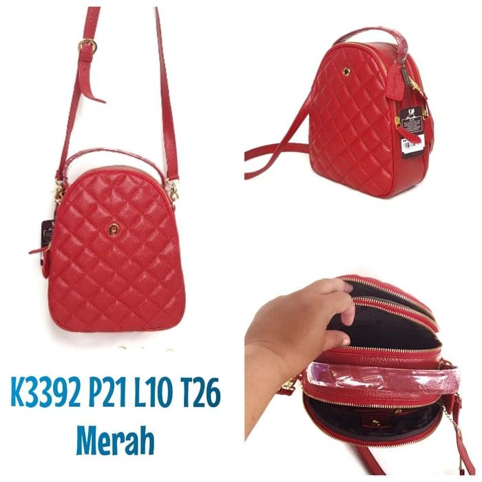 Tas Papillon Original K3392 Merah