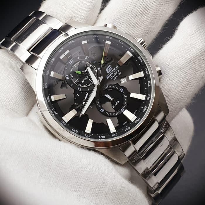Promo !! Jam Tangan Pria Merk Casio Edifice Type EF 506 Original Bm