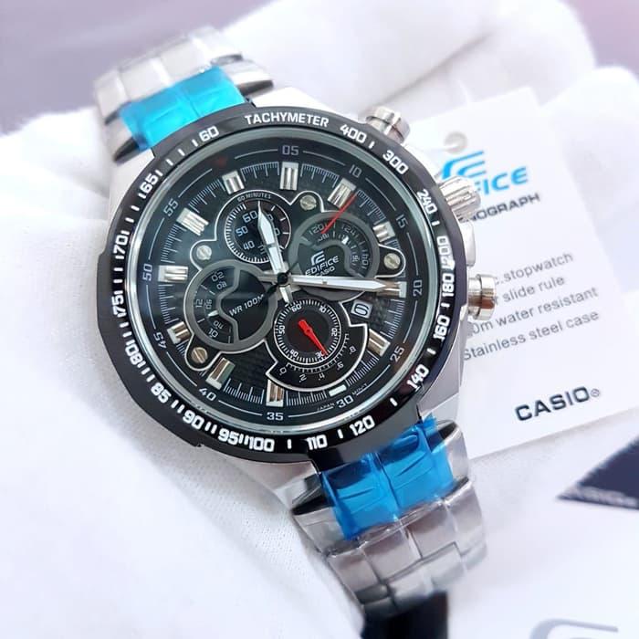 PROMO!! Jam Tangan Pria Merk Casio Edifice EF 554 / EF554 ORI BM Free