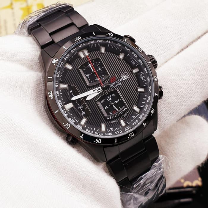 Promo !! Jam Tangan Pria Merk Casio Edifice Type EF 565 S.Steel Ori Bm