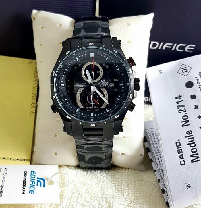 PROMO!! Jam Tangan Pria Merk Casio Edifice EQW A1200 ORI BM Free