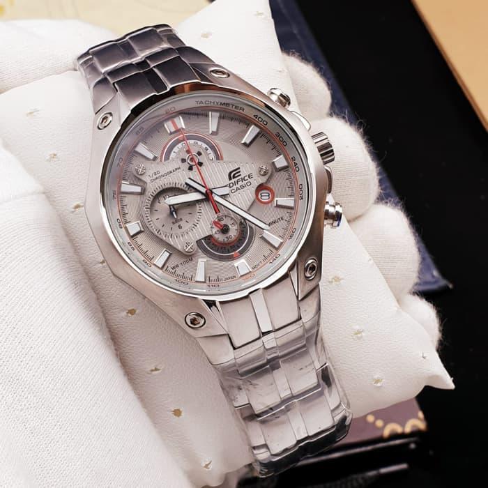 Promo !! Jam Tangan Pria Merk Casio Edifice Type EF 521 Ori Bm Feee