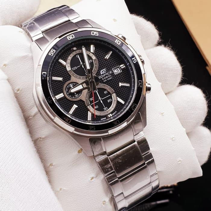 Promo !! Jam Tangan Pria Merk Casio Edifice Type EF 531 Ori BM Free
