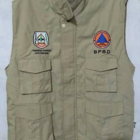 Rompi Kerja Custom Konveksi dengan bahan Drill/Cvc/Tropical/Taipan