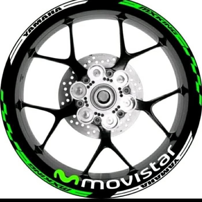 STICKER VELG MX KING MOVISTAR