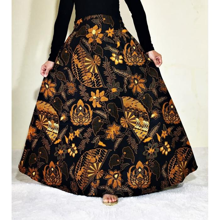 Rok Batik Bawahan Batik Rok Model Klok Rok Panjang Rok Klok Batik