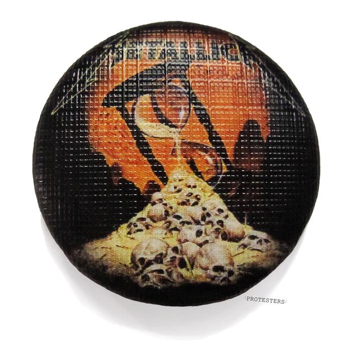 PIN BUTTON BAND METALLICA 2,5cm