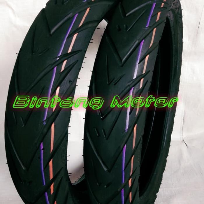 BAN MOTOR MATIC TUBLESS RING 14 MERK FDR SATU PASANG BAN MOTOR BEAT
