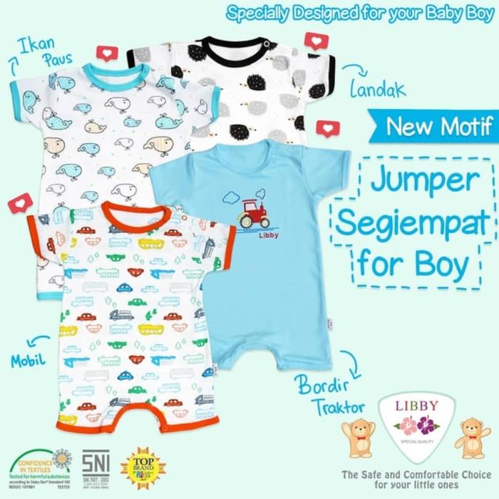 Jumper Libby Segiempat Pakaian Bayi Libby
