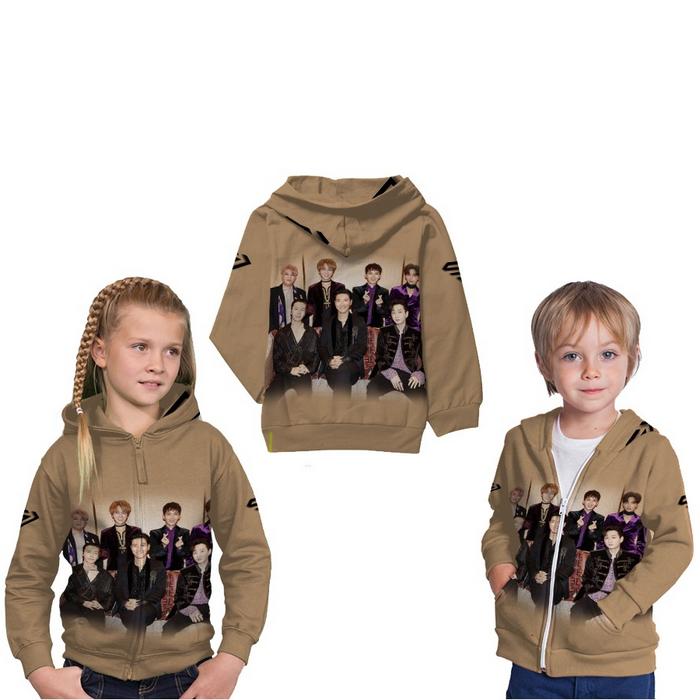 SUPER JUNIOR JAKET HOODIE ANAK PEREMPUAN FULLPRINT