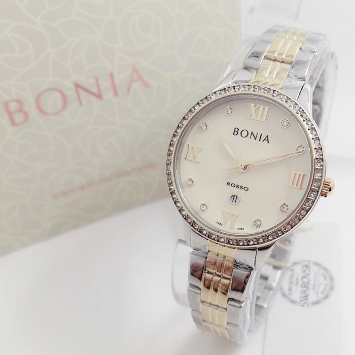 jam tangan wanita BONIA BNR 10283-2123s crystals SWAROVSKI