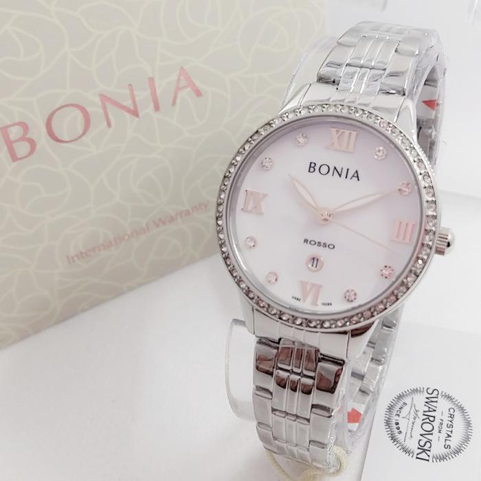 jam tangan wanita BONIA BNR 10283-2313s crystals SWAROVSKI