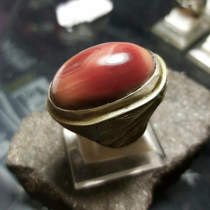 Rubah Merah Jumbo - Cincin Batu Akik