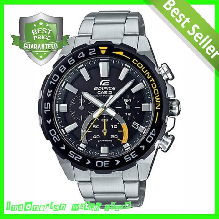 Jam tangan casio edifice efs s550 stainless Steel bonus Box lengkap