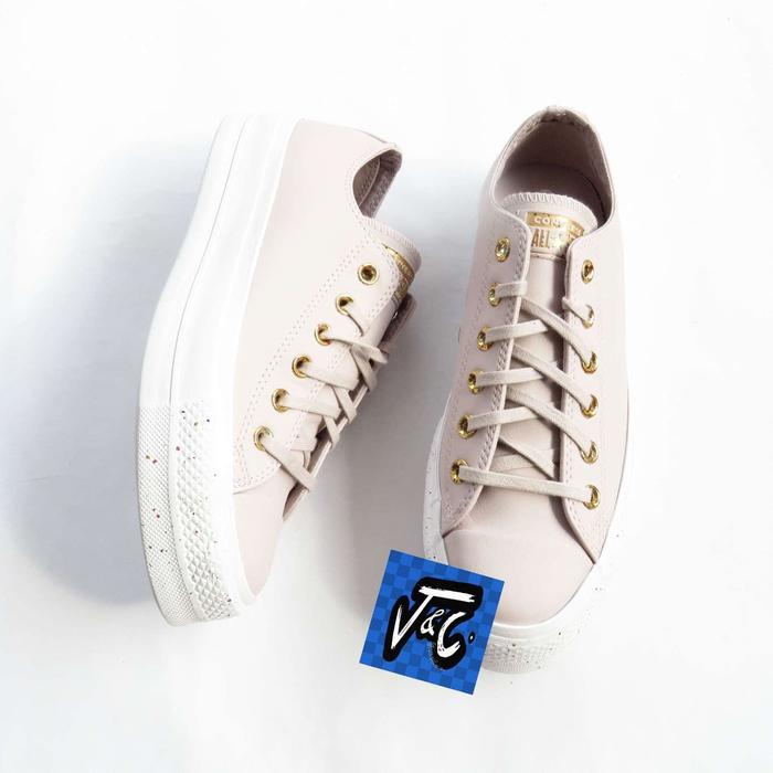 Converse CTAS Lift Platform Speckled Precious Metals Ox Violet Murah
