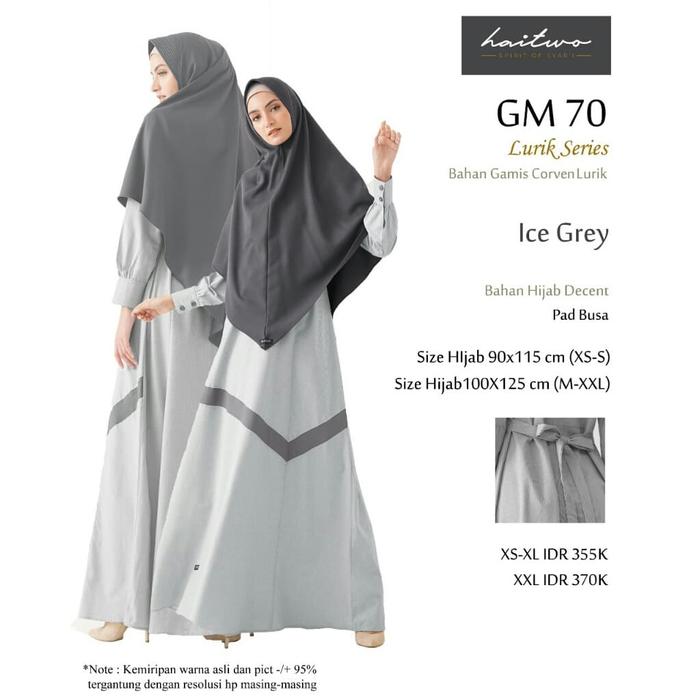 Gamis Dewasa Haihai GM 70