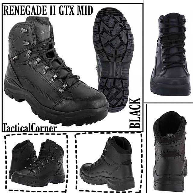 LOWA RENEGADE GTX MID II BLACK