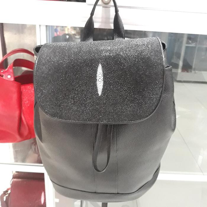 Tas Ransel Kulit Ikan Pari 02