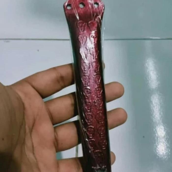 Candu Merah Madat Turki Gambar Kepala Tengkorak 21