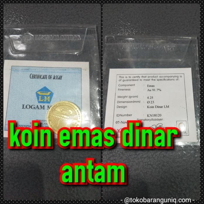 dinar antam emas antam logam mulia 5 gram
