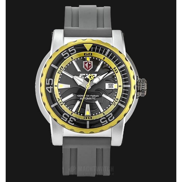 Expedition E 303 MA PIPIGYL Men Sport Automatic Black Dial Rubber