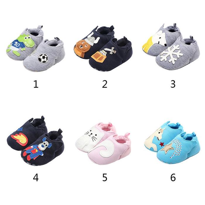 Baby Breathable Cartoon Animal Sneakers Soft Soled First