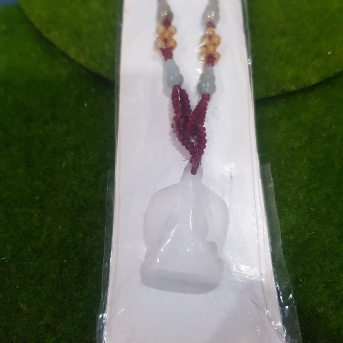 Liontin Buddha Lazurdi Putih