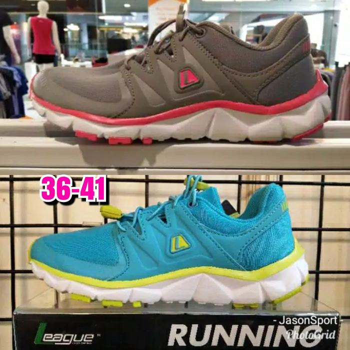 sepatu league kumo chi running shoes cewe perempuan sneakers original