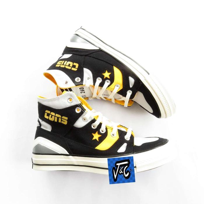 Sepatu Converse Cons X Chuck 70 70s Erx 260 E260 Hi Black Orange Murah