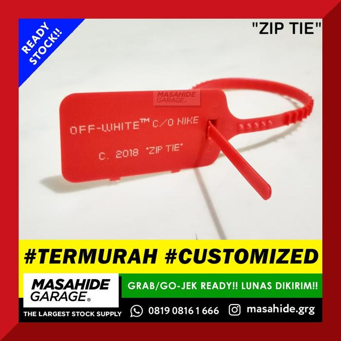 OFF WHITE ZIP TIE (NO BRAND) | OFFWHITE ZIPTIE VIRGIL ABLOH (POLOS)