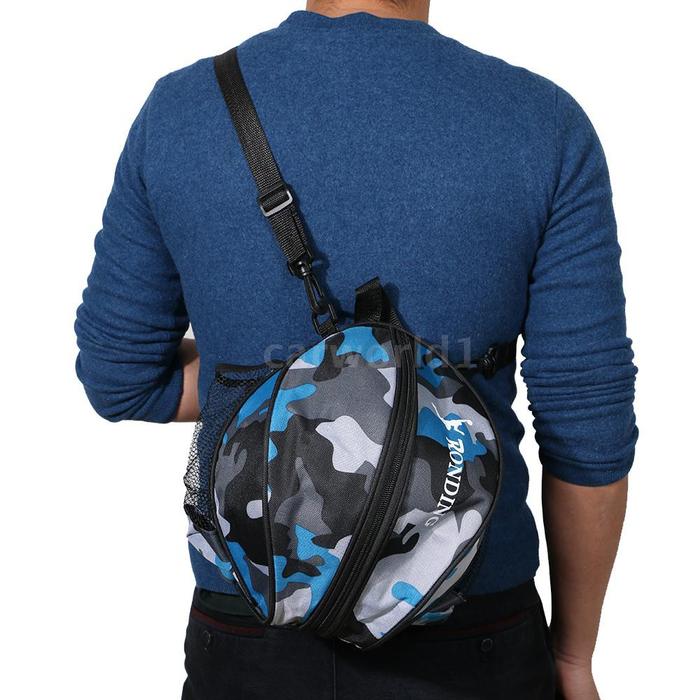 Tas Ransel Bentuk Bulat untuk Bola Basket / Voli / Sepak / Voli