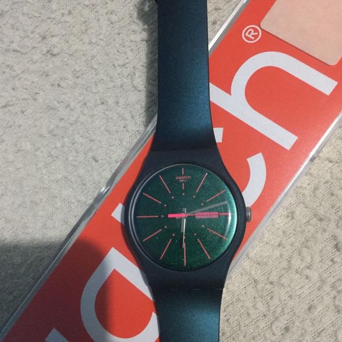 JAM TANGAN PRIA WANITA SWATCH SUON708 NEW GENTLEMEN ORIGINAL MURAH