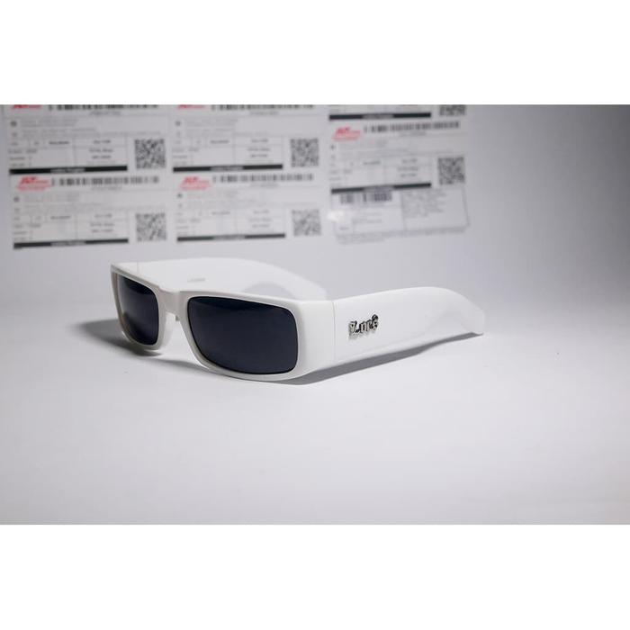 Locs Sunglasses 9006 Authentic Rectangular Gangster Cholo White