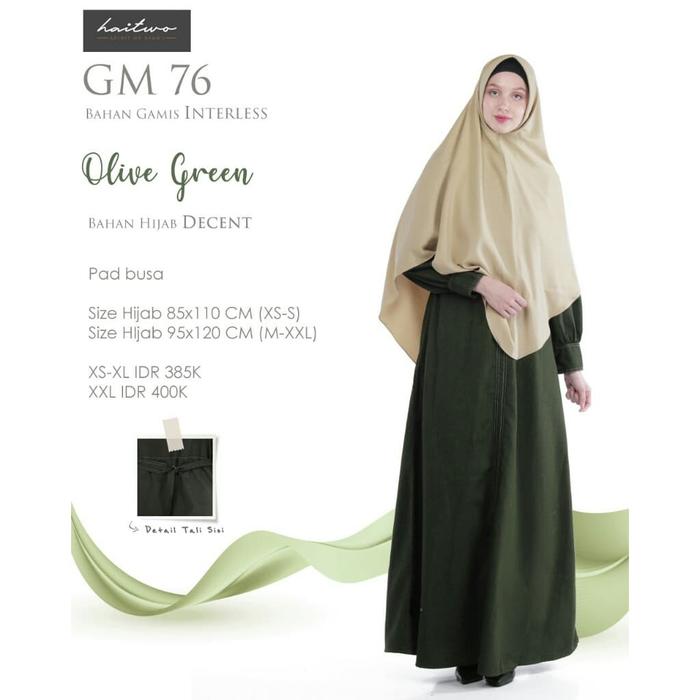 Gamis Dewasa Haihai GM 76