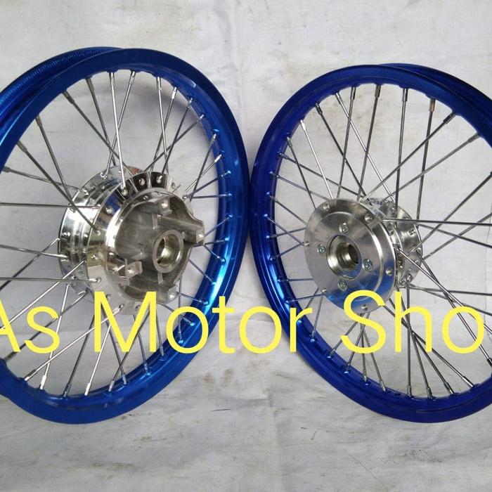 VELG SET ROSSI UKURAN 140 - 160 X 17 TROMOL CB150R OLD NEW MEGAPRO