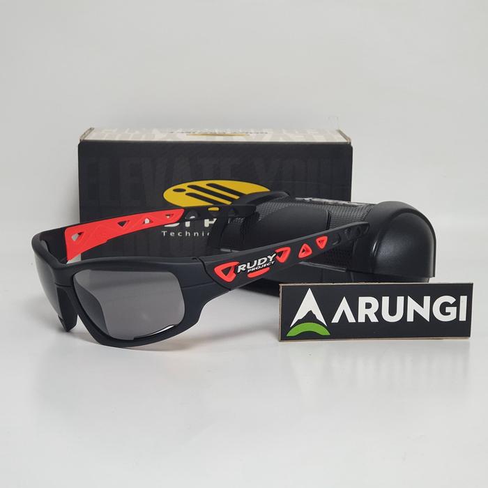 Kacamata Rudy Project Airgrip Black Matte Smoke