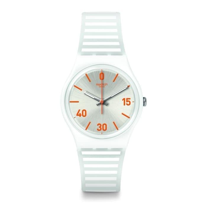 JAM TANGAN WANITA SWATCH GZ302 PUTIH ORIGINAL MURAH GARANSI RESMI