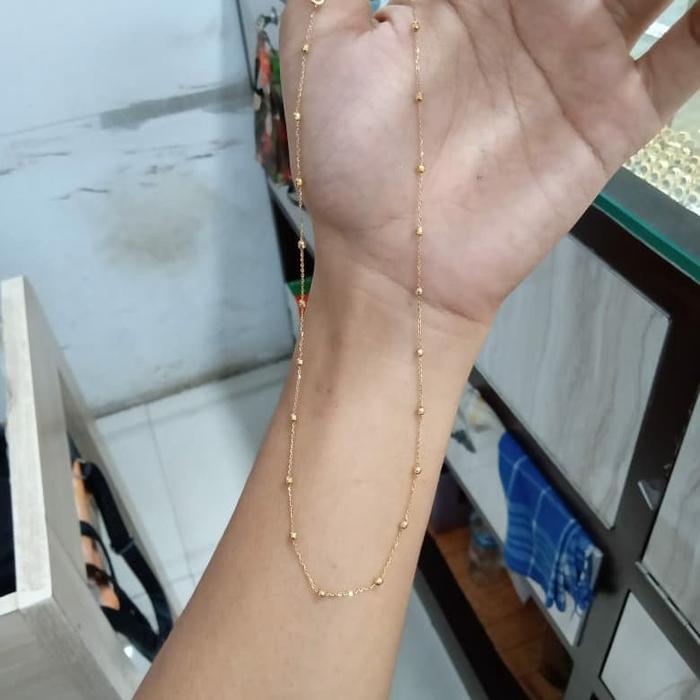 kalung emas fashion jedar