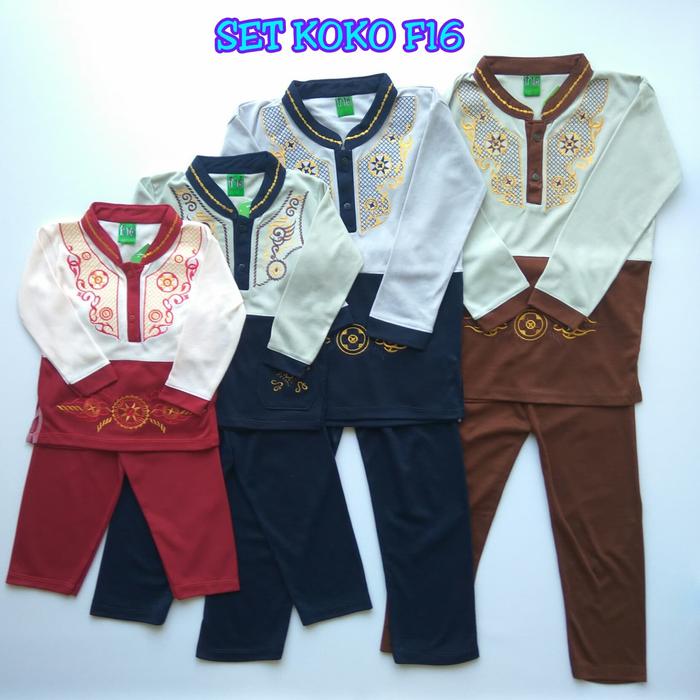 SET KOKO KAOS F16 SETELAN KOKO ANAK