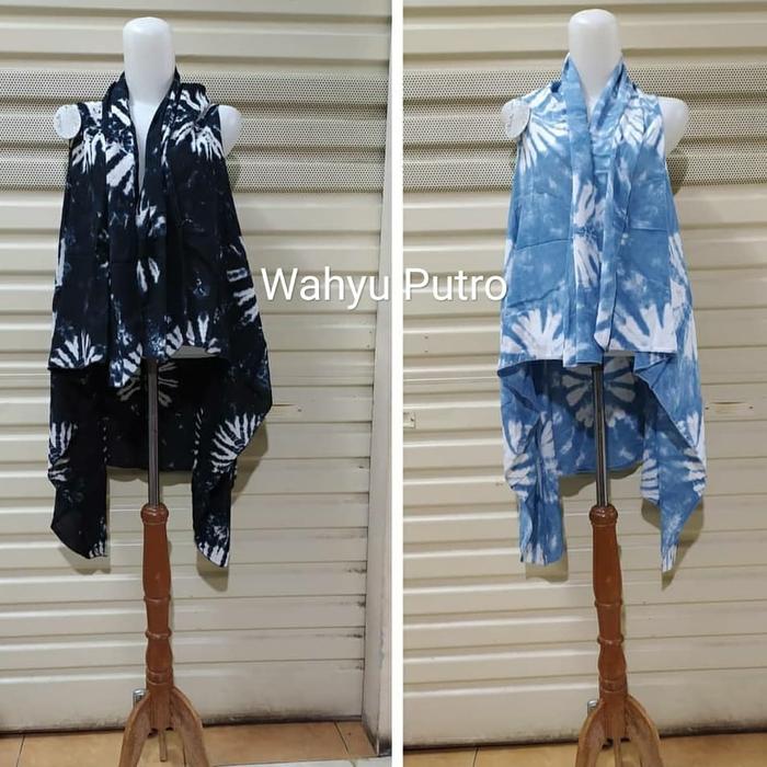 outer batik luaran jumputan gamis batik pakaian wanita oleh oleh jogja